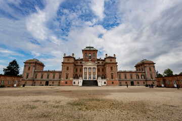 Wall Mural - RACCONIGI, ITALY, MAY 14, 2023 - View of the Castle of Racconigi, province of Cuneo, Piedmont, Italy