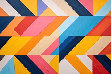 Poster - Colorful wood texture background. Close up of colorful wood texture background. A striking abstract geometric pattern composed of intersecting lines, AI Generated