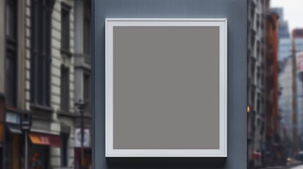 Fototapete - Billboard and poster mockup that is easy to see