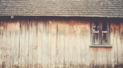 Wall Mural - Old house wall, The color tone is film style. for abstrace background or old background.