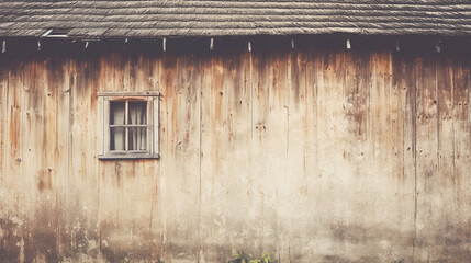 Wall Mural - Old house wall, The color tone is film style. for abstrace background or old background.