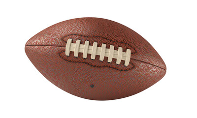 Wall Mural - leather ball for american football game.