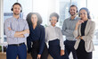 © Ilzer/peopleimages.com - Portrait, diversity and business people, call center and contact us, CRM and happy working together. Customer service group, consultant and headset with mic, communication and help desk with team