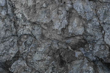 Leinwandbilder - rough dark stone black texture for background and design.