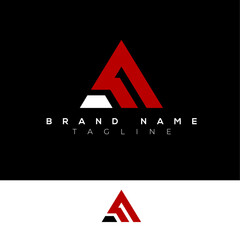 AI  professional text based wordmark  lettermark typography  lettering logo design