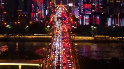 Wall Mural - Cityscape of Changsha, China