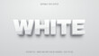 © Mulart Gallery - Editable text effect bold white mock up