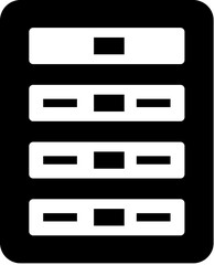 Poster - Data center icon