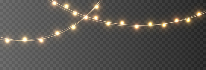 vector christmas lights. christmas garland png. christmas light png. christmas decoration, led lamps