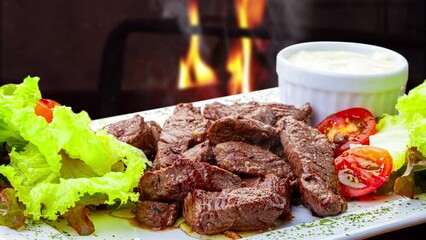 Sticker - Roasted Steak Garnishes