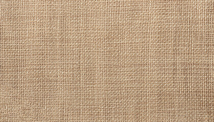 natural fabric linen brown sack pattern canvas or background. sackcloth textured. Textile seamless cream Japanese backdrop design.