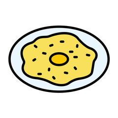 Sticker - Omelette Icon