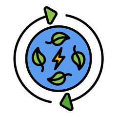 Poster - Eco Energy Icon