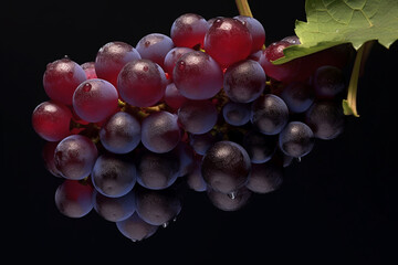 Poster - Gamay is a red wine grape that is best known for its role in producing Beaujolais wines. Generative AI technology