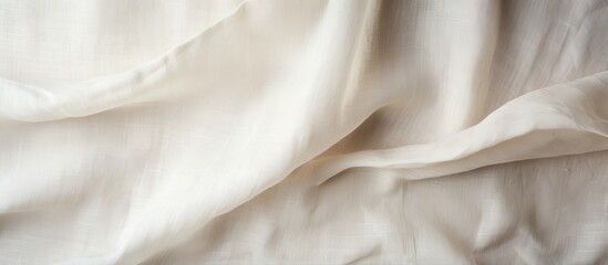 Fototapete - background of fabric made from natural linen and cotton