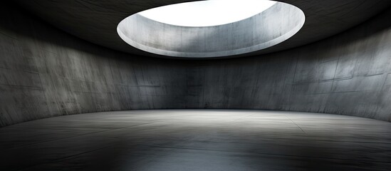 Wall Mural - Dark interior with abstract concrete background in ing