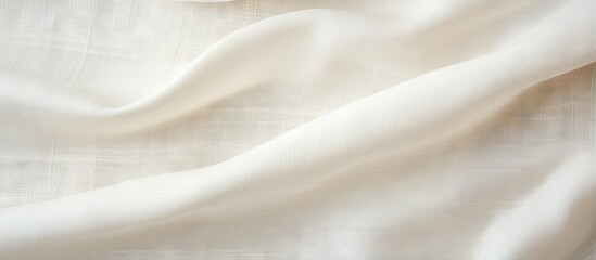Fototapete - background of fabric made from natural linen and cotton
