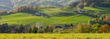 Fototapeta Do pokoju - wiosenna panorama w Beskidach