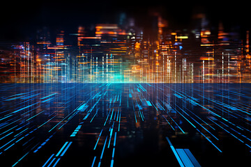 Abstract pattern from technology  background