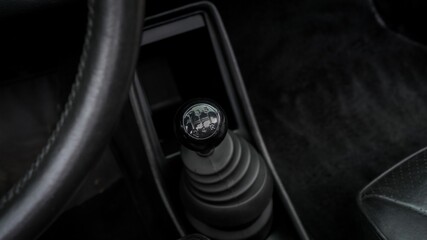 Wall Mural - 5 speed manual shift knob