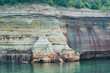 Pictured Rocks in Lake Superior.