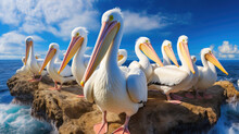 Nature's Theater: Pelican Courtship On Display