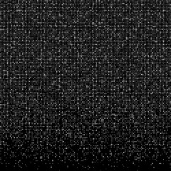 Poster - Amazing geometric matrix background in grey colors. Powerful square vector illustration.