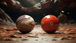 canvas print picture - Wallpaper Planets
