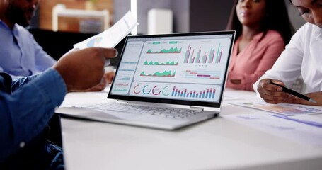 Poster - Financial Advisor Group Meeting Examining Analytics