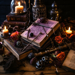 wiccan witches spellbook