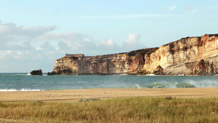 Wall Mural - Beach of Nazare, Portugal