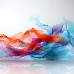 Fototapete - Abstract wallpaper powerpoint AI Generative.