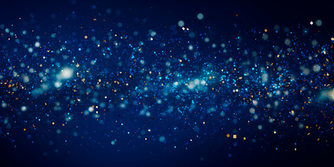 Wall Mural - abstract festive glitter shiny background, ai generated