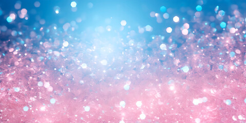 Wall Mural - abstract festive glitter shiny background, ai generated