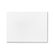 Blank white canvas isolated fit for your project design.