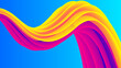 abstract colorful background, vibrant color waves abstract banner design. Elegant wavy  background