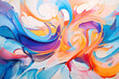 abstract fluid dynamic colorful Colorful Dynamic  Wallpaper Background Ilustration ink art oil painting canva