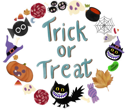 halloween trick or treat fream