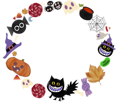 Halloween frame