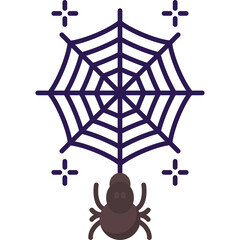 Sticker - Spiderweb Icon