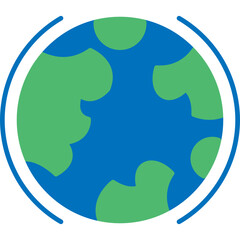 Poster - Earth Icon