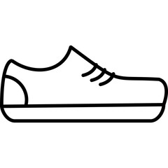 Wall Mural - Gym Shoes Icon