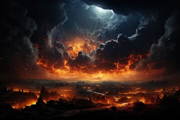 cosmic armageddon, judgment day of planet earth