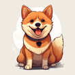 © AnderJPArts - shiba shiba inu illustration vector