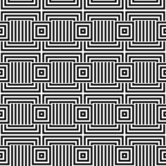 Leinwandbilder - Herringbone pattern. Seamless geometric art deco design background. Vector image