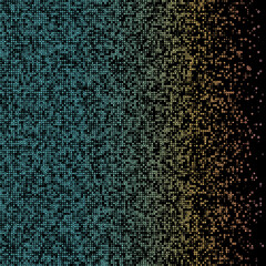 Poster - Appealing geometric matrix background in pastel colors. Superb square vector illustration.