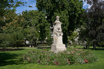 The Jardin du Luxembourg, known in English as the Luxembourg Garden, colloquially referred to as the Jardin du Sénat (Senate Garden), is located in the 6th arrondissement of Paris, France. Creation of