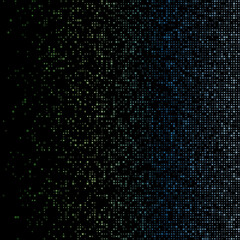 Poster - Amazing geometric matrix background in multicolored colors. Elegant square vector illustration.