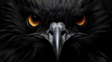Black Bird Portrait