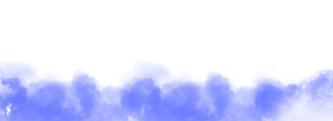 Wall Mural - color smoke transparent background
